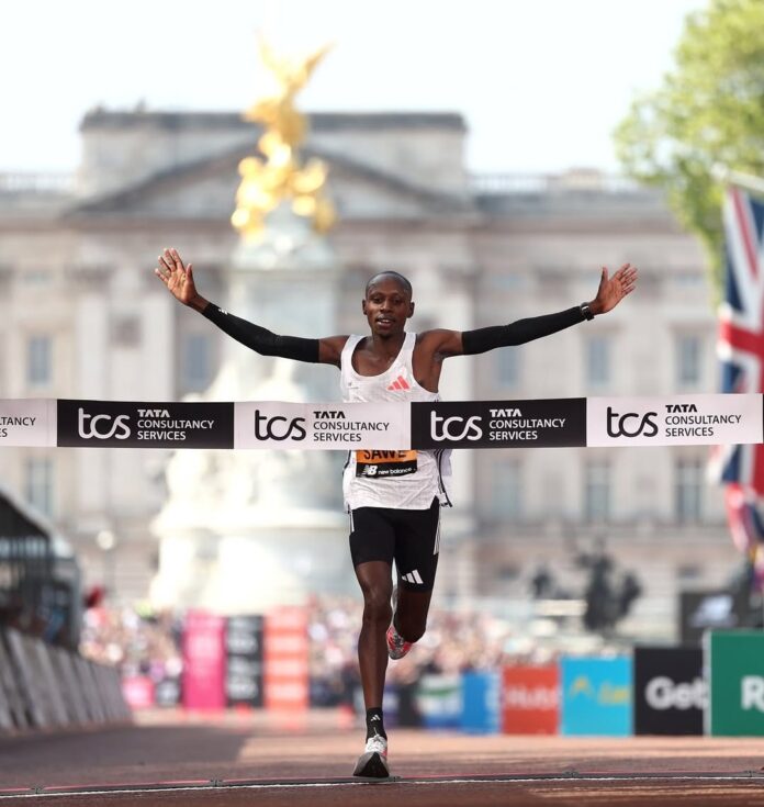 Sabastian Sawe wins london marathon