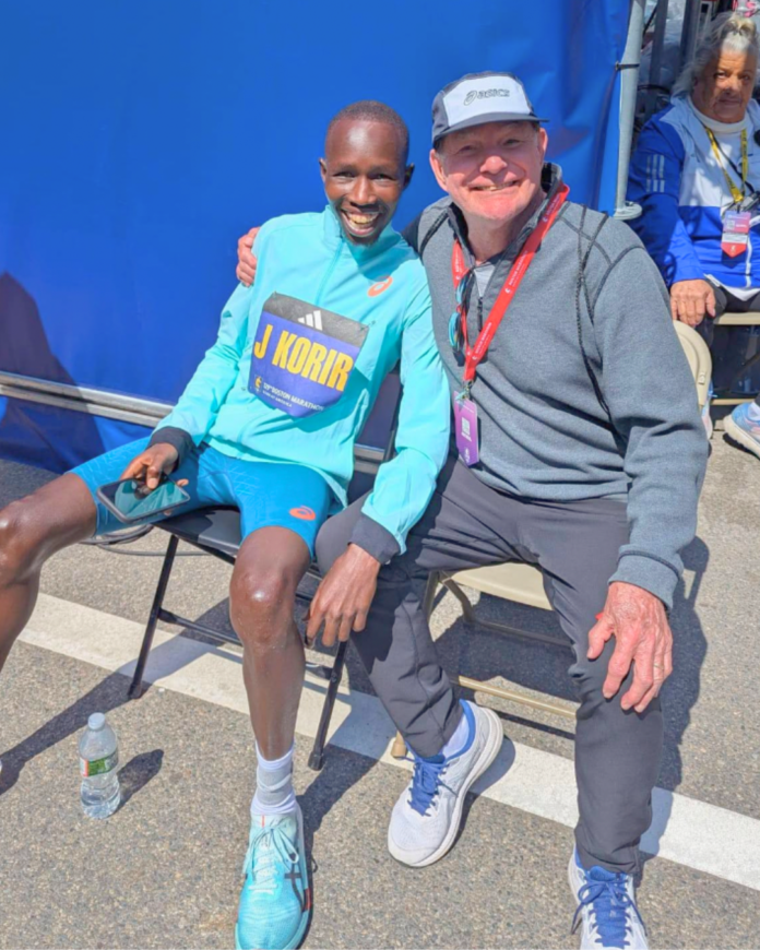 Ron Mann and John Korir