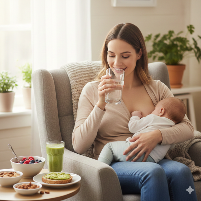 Breastfeeding mother