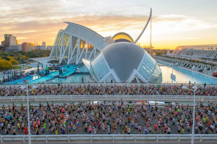 Valencia Marathon Finish